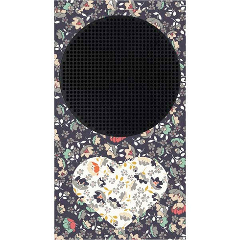 Floral Heart Xbox Series S Console Skin