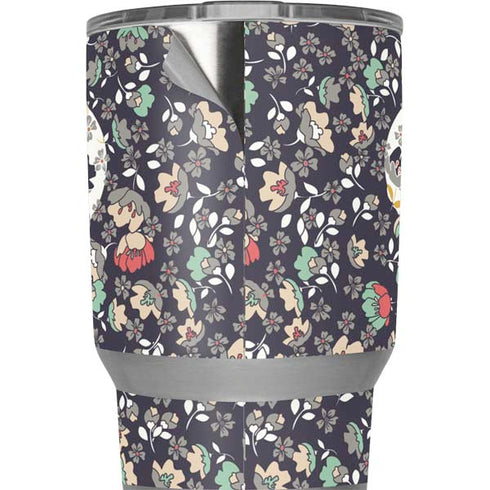 Floral Heart Yeti 20oz Tumbler Skin