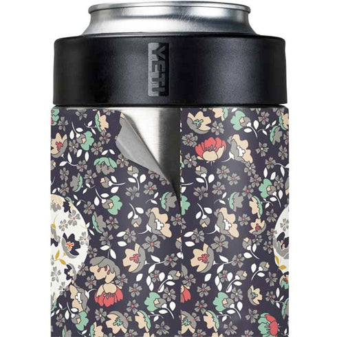 Floral Heart Yeti Colster Can Insulator Skin