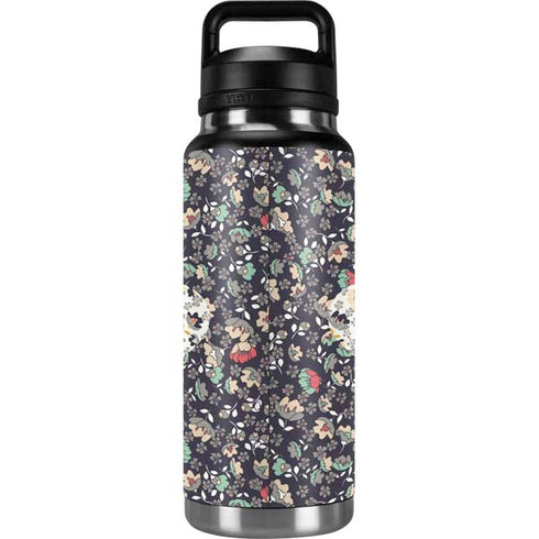 Floral Heart YETI Rambler 36oz Bottle Skin