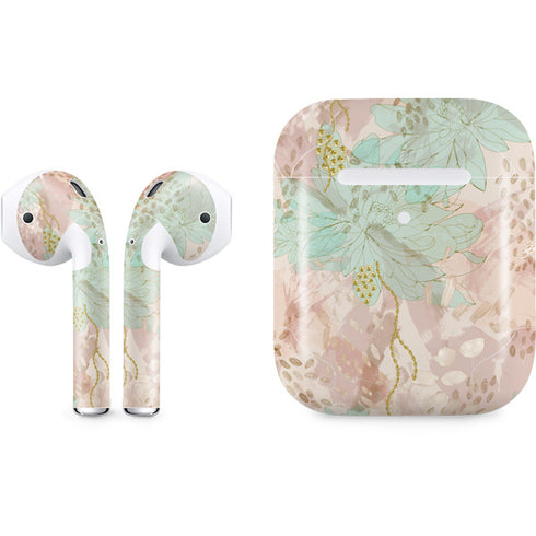 Floral Shadows Apple AirPods 2 Skin