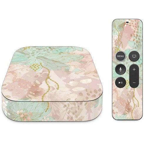 Floral Shadows Apple TV Skin