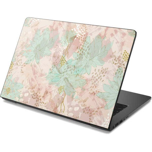 Floral Shadows Dell Chromebook Skin