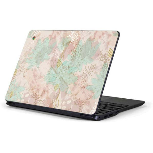 Floral Shadows Samsung Chromebook Skin