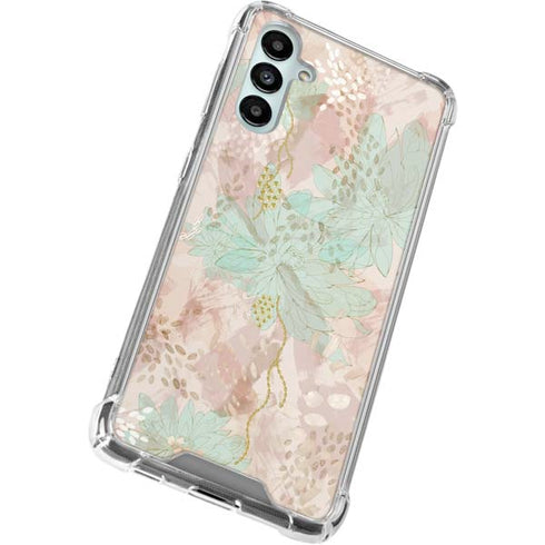 Floral Shadows Galaxy A14 5G Clear Case