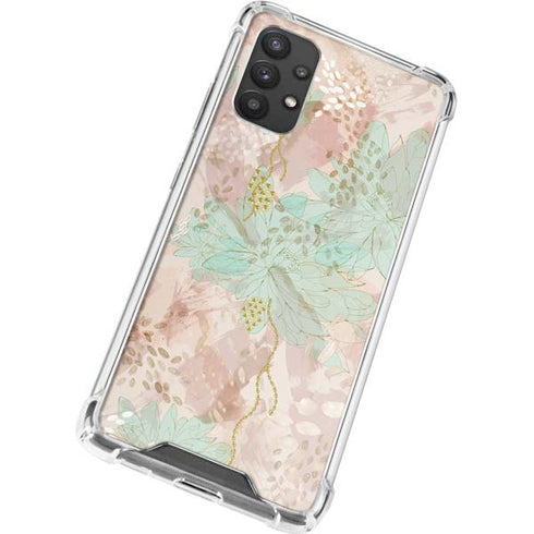 Floral Shadows Galaxy A32 5G Clear Case