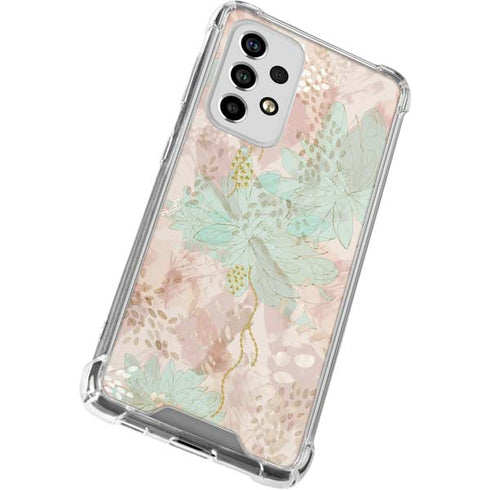 Floral Shadows Galaxy A53 5G Clear Case
