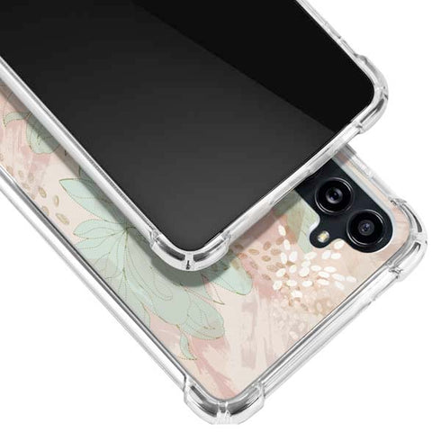 Floral Shadows Galaxy A54 5G Clear Case