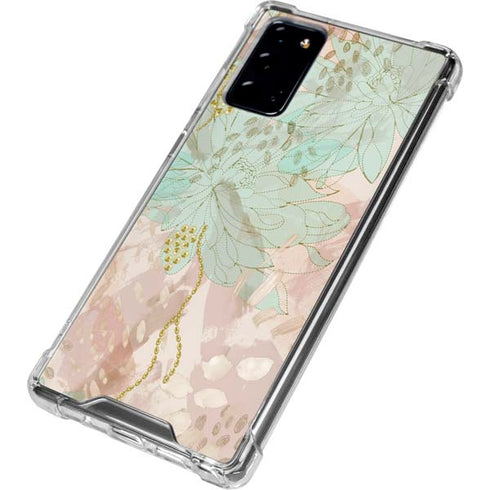 Floral Shadows Galaxy Note20 5G Clear Case