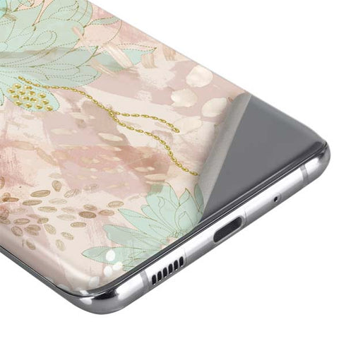 Floral Shadows Galaxy S20 Skin