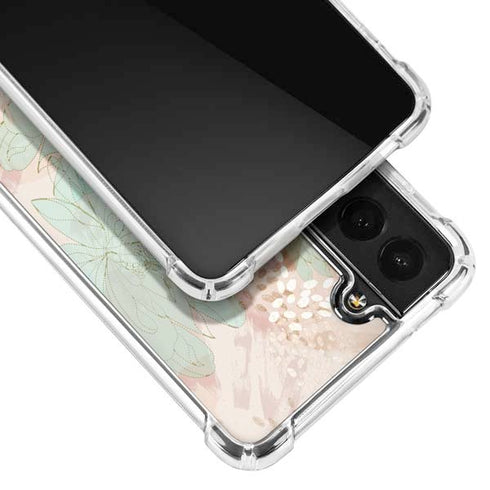 Floral Shadows Galaxy S21 FE Clear Case