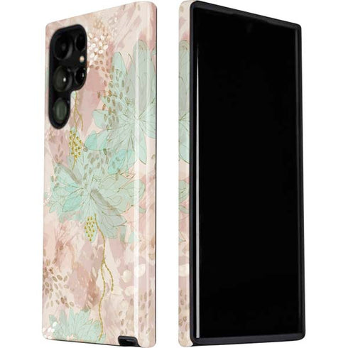 Floral Shadows Galaxy S22 Ultra Pro Case