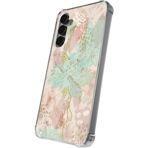 Floral Shadows Galaxy S24 Plus Clear Case