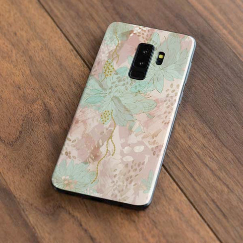 Floral Shadows Galaxy S9 Plus Skin