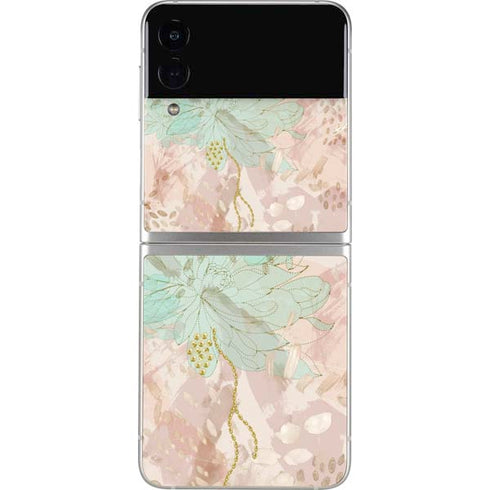 Floral Shadows Galaxy Z Flip3 5G Skin