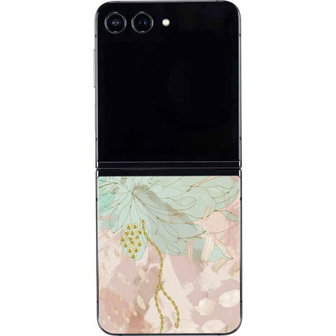 Floral Shadows Galaxy Z Flip5 5G Skin
