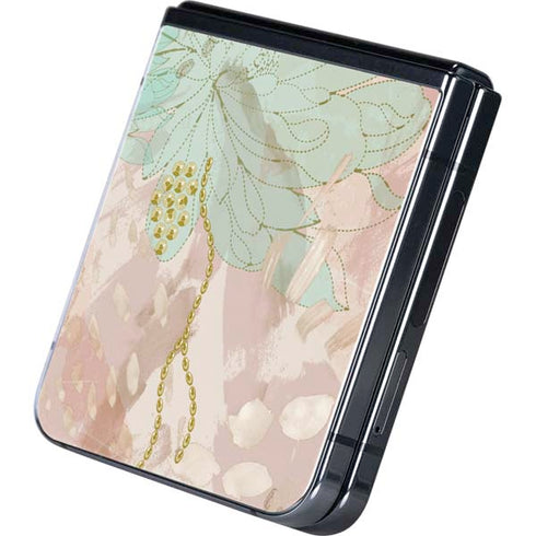 Floral Shadows Galaxy Z Flip5 5G Skin