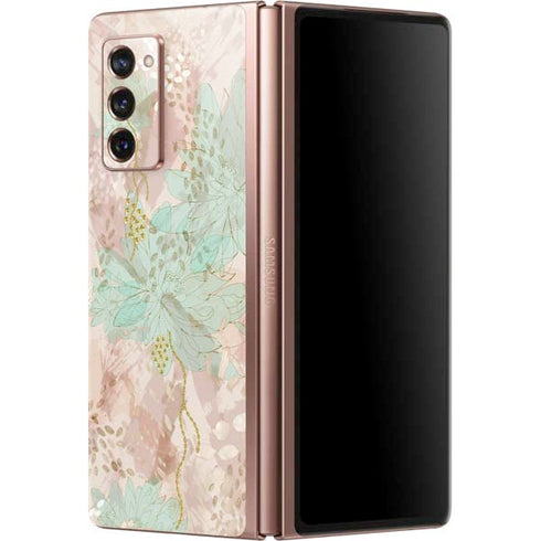 Floral Shadows Galaxy Z Fold2 5G Skin
