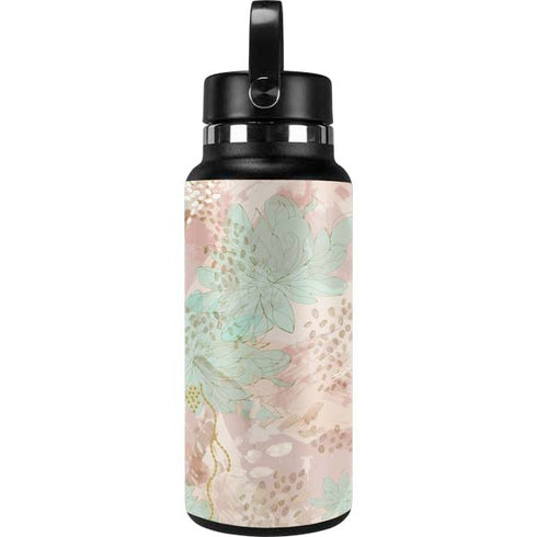 Floral Shadows Hydro Flask 32oz Wide Mouth Skin