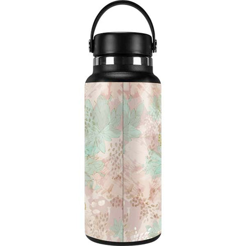 Floral Shadows Hydro Flask 32oz Wide Mouth Skin