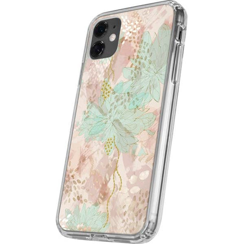 Floral Shadows iPhone 11 Clear Case