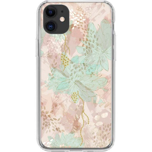 Floral Shadows iPhone 11 Clear Case