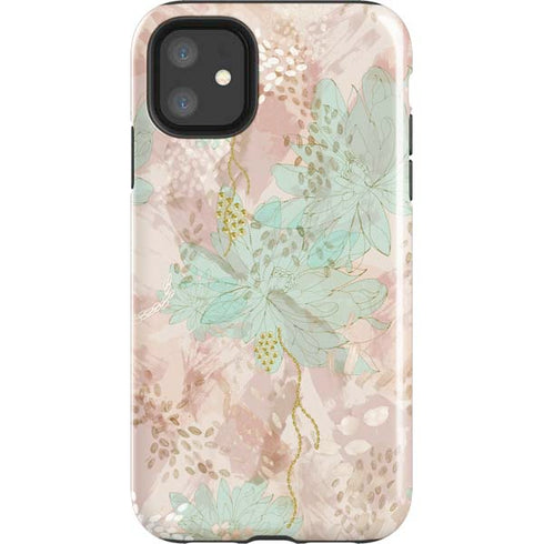 Floral Shadows iPhone 11 Impact Case