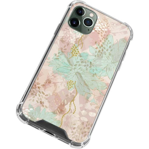 Floral Shadows iPhone 11 Pro Max Clear Case