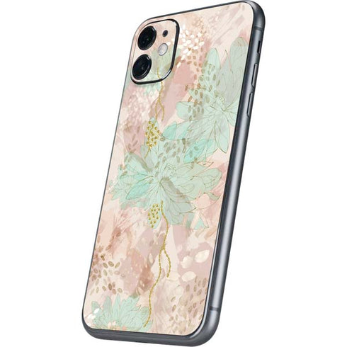 Floral Shadows iPhone 11 Skin