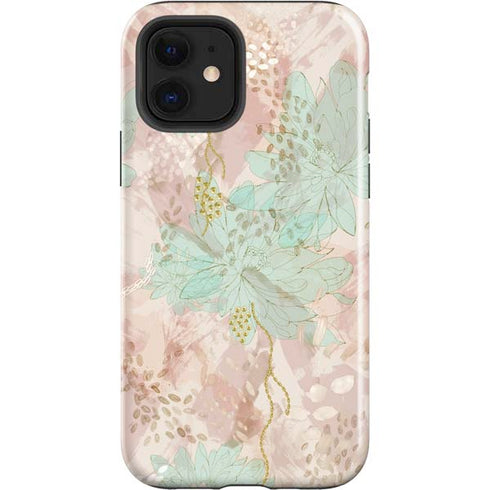 Floral Shadows iPhone 12 Impact Case