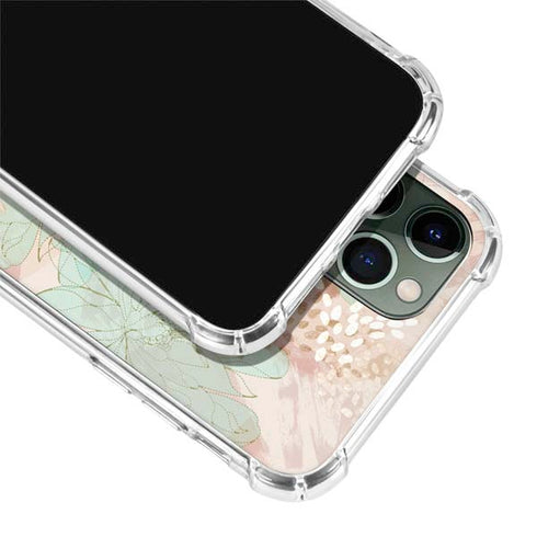 Floral Shadows iPhone 12 Pro Clear Case