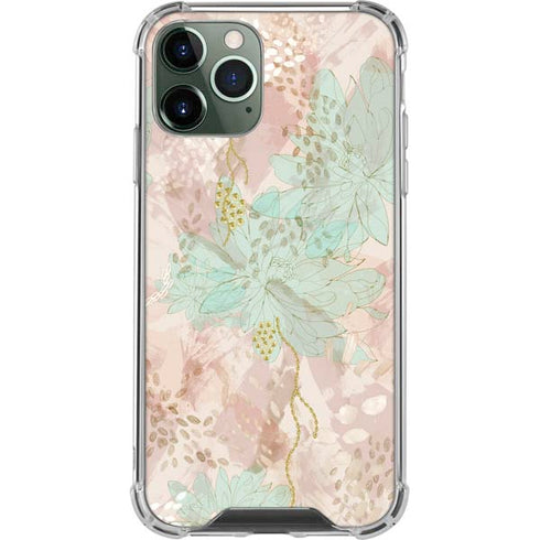 Floral Shadows iPhone 12 Pro Max Clear Case