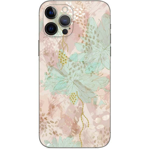 Floral Shadows iPhone 12 Pro Skin