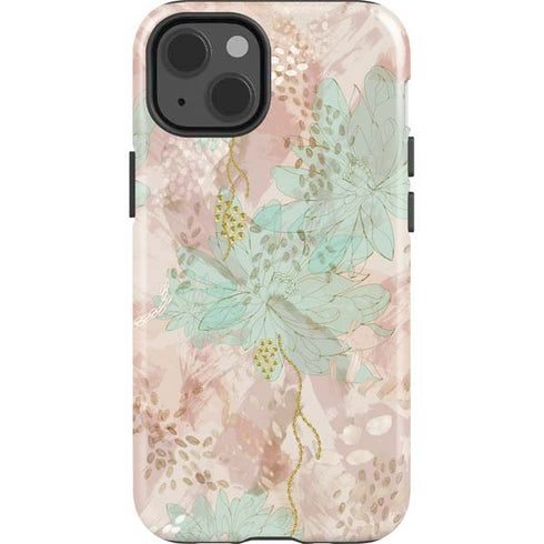 Floral Shadows iPhone 13 Impact Case