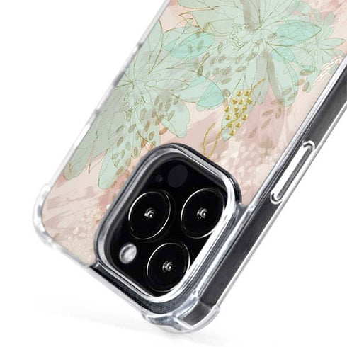 Floral Shadows iPhone 15 Pro MagSafe Case