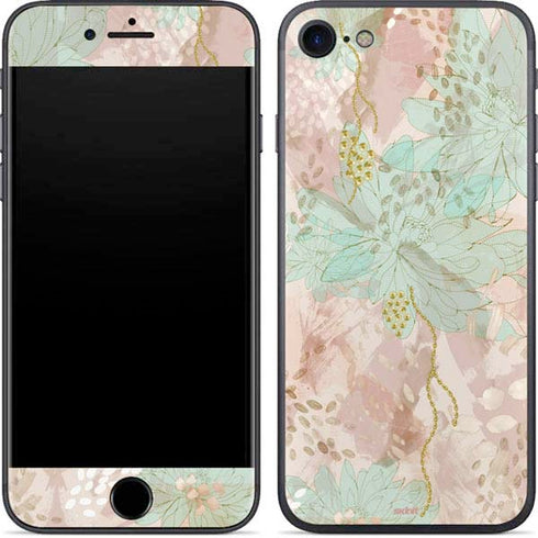 Floral Shadows iPhone 7 Skin