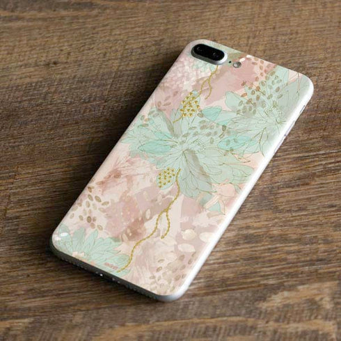 Floral Shadows iPhone 8 Plus Skin
