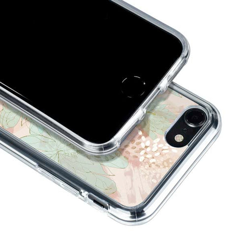 Floral Shadows iPhone SE (2nd & 3rd Gen) Clear Case