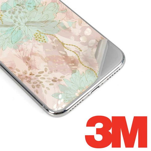 Floral Shadows iPhone X Skin