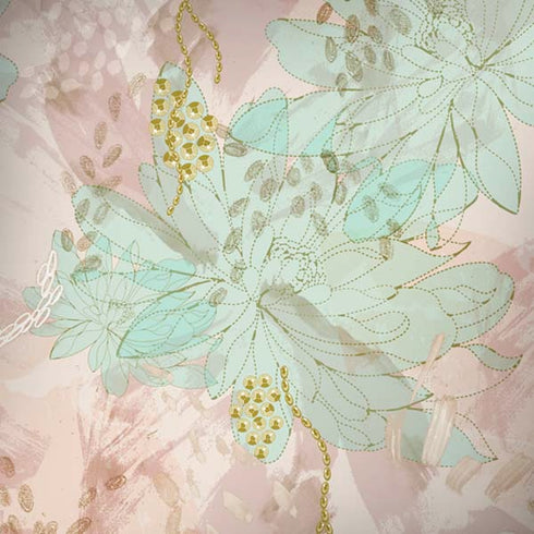 Floral Shadows iPhone X Skin