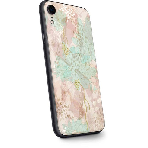 Floral Shadows iPhone XR Skin