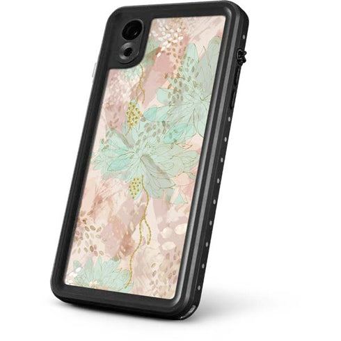 Floral Shadows iPhone XR Waterproof Case