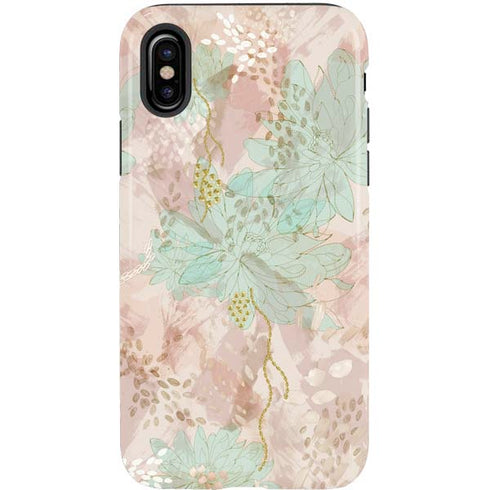 Floral Shadows iPhone XS Pro Case