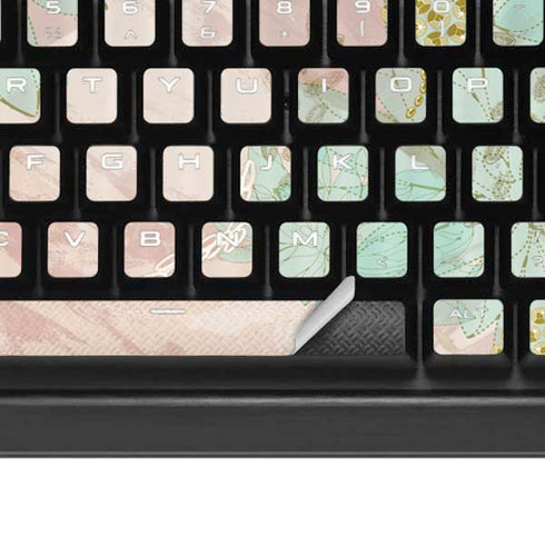 Floral Shadows K95 RGB PLATINUM Mechanical Gaming Keyboard Skin
