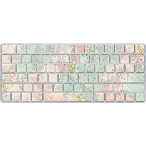 Floral Shadows Magic Keyboard Skin