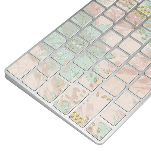 Floral Shadows Magic Keyboard Skin