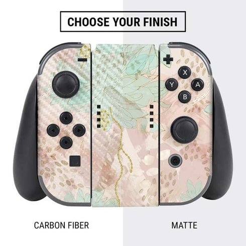 Floral Shadows Nintendo Switch Bundle Skin