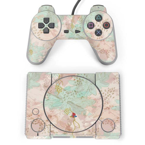 Floral Shadows PlayStation Classic Bundle Skin
