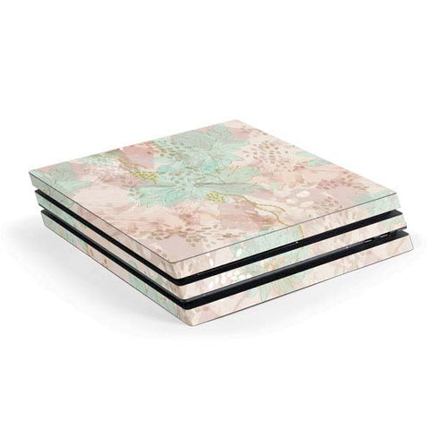 Floral Shadows PS4 Pro Console Skin