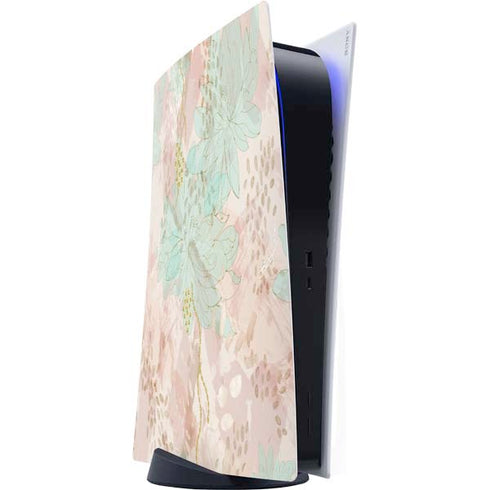 Floral Shadows PS5 Digital Edition Console Skin